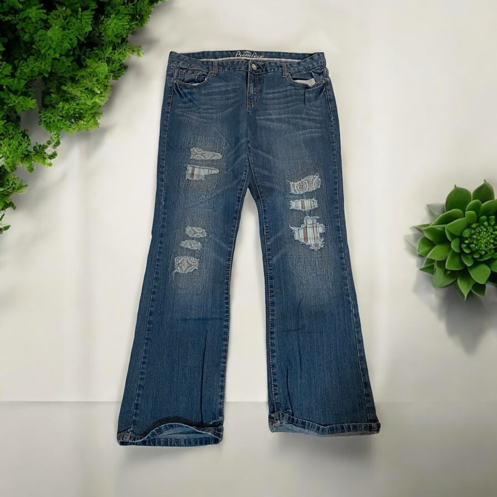 * Premier Jeans * Size‎ 13/14 Regular * THRASHED